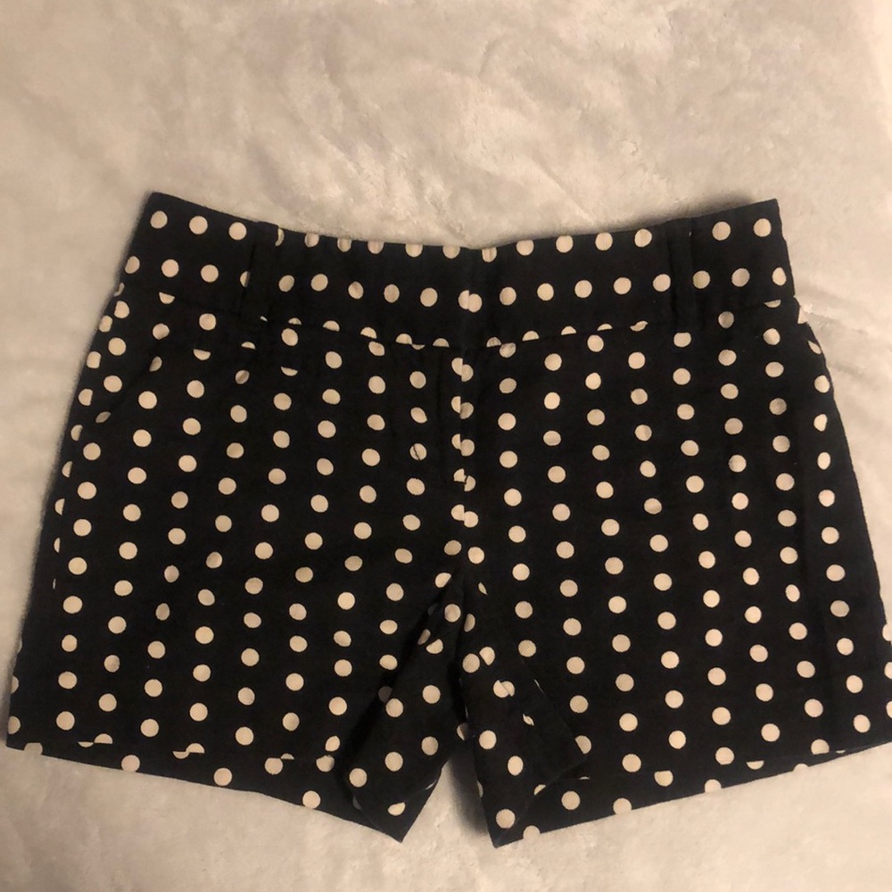 LOFT polka dot shorts